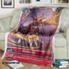 Anime Digimon Guilmon Soft Blanket