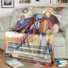 Anime Digimon Omnimon Bt1 084 Alt Art Custom Soft Blanket
