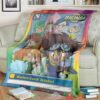 Anime Digimon Selected Kids Custom Soft Blanket 2
