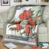 Anime Digimon Tyrannomon Series 2 Custom Soft Blanket 2