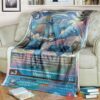 Anime Digimon Veemon Custom Soft Blanket 2