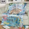 Anime Dragon Ball Son Goku The Awakened Power Soft Blanket 2