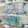 Anime Dragon Ball Son Goku The Awakened Power Soft Blanket