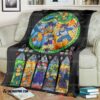 Anime Dragon Ball Stained Glass Soft Blanket
