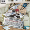 Anime Naruto Gaara Sherpa Blanket 2