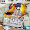 Anime Naruto Hinata Sherpa Blanket