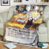 Anime Naruto Ino Yamanaka Sherpa Blanket