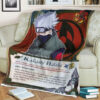 Anime Naruto Kakashi Sherpa Blanket