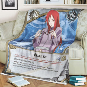 Anime Naruto Karin Blanket