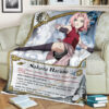 Anime Naruto Sakura Blanket