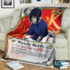 Anime Naruto Sasuke Sherpa Blanket 2