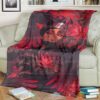 Anime Naruto Shippuden Itachi Uchiha Seamless Custom Soft Blanket
