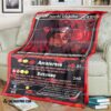 Anime Naruto Shippuden Itachi Uchiha X Pokemon Card Soft Blanket 2