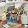 Anime Pkm Bird Keeper Shining Fates Trainer Custom Soft Blanket