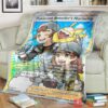 Anime Pkm Breeders Nurturing Trainer Custom Soft Blanket