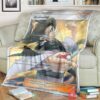 Anime Pkm Grimsley Trainer Custom Soft Blanket