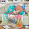 Anime Pkm Mistys Favor Trainer Custom Soft Blanket