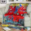 Anime Pkm No Way Home Pikachu Tag Team Custom Soft Blanket