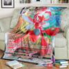 Anime Pkm Scizor Vmax Darkness Ablaze Custom Soft Blanket