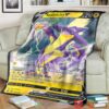 Anime Pkm Toxtricity Custom Soft Blanket