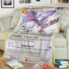 Anime Pokemon Aerodactyl Soft Blanket