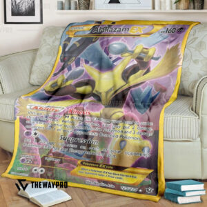 Anime Pokemon Alakazam Ex Blanket
