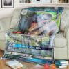 Anime Pokemon Alolan Persian Gx Cosmic Eclipse Soft Blanket