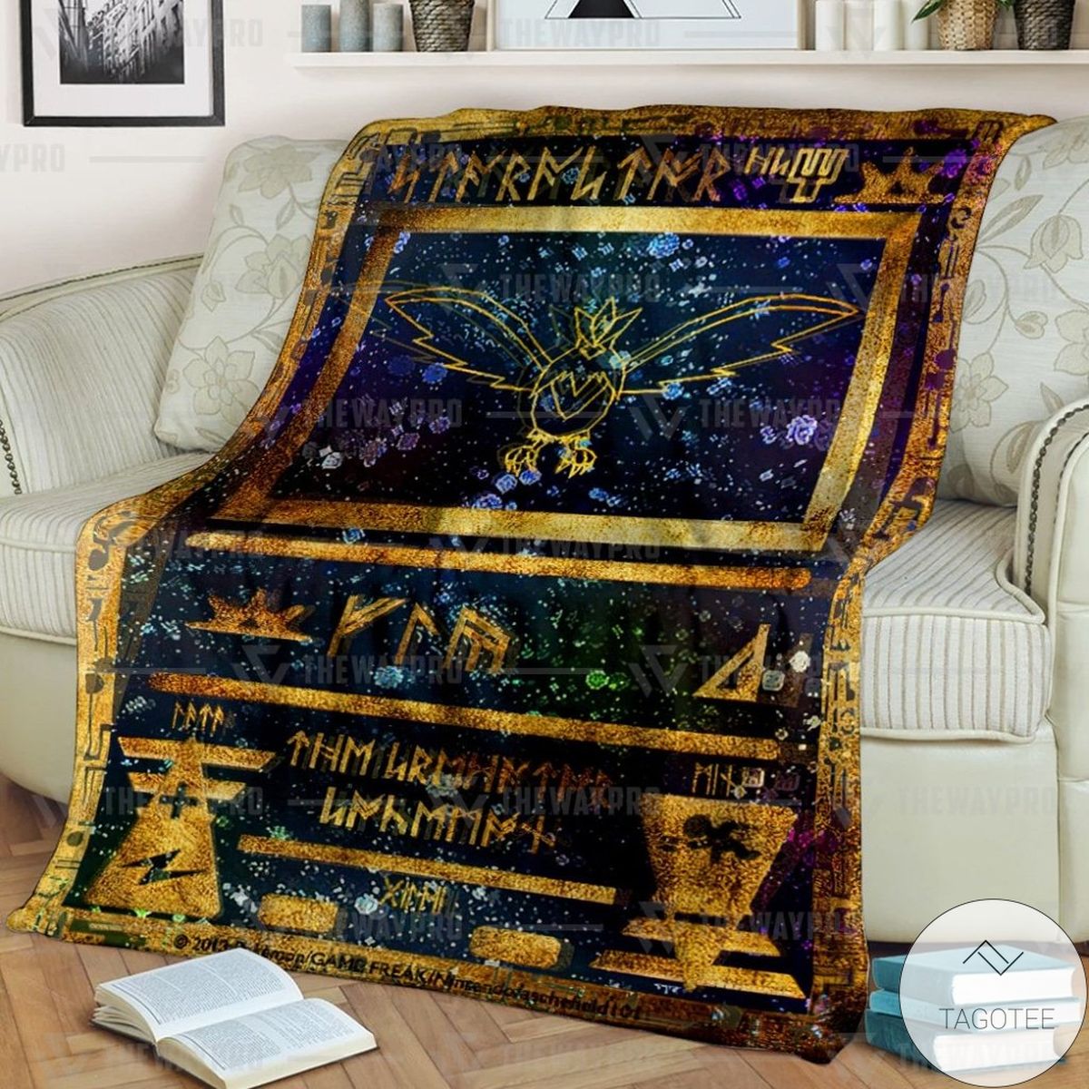 Anime Pokemon Ancient Staraptor Custom Blanket Anime Pokemon Ancient Staraptor Custom Blanket