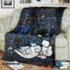 Anime Pokemon Blastoise Cloud Black Soft Blanket