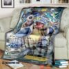 Anime Pokemon Blastoise Ex Xy Promos Soft Blanket 2