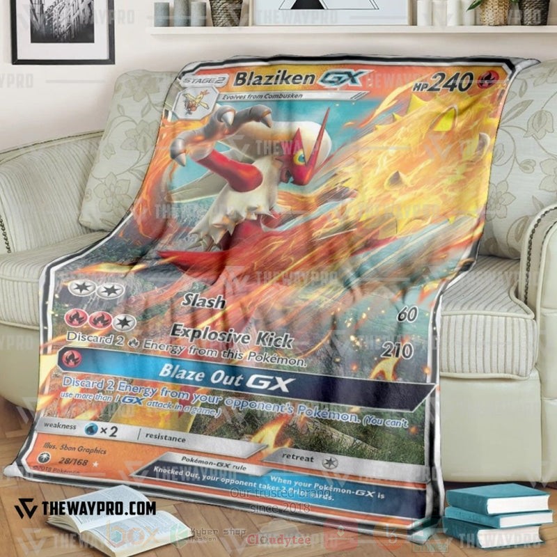 Anime Pokemon Blaziken Gx Blanket 2 Anime Pokemon Blaziken Gx Blanket 2