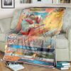 Anime Pokemon Blaziken Gx Custom Soft Blanket