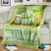 Anime Pokemon Bulbasaur 1St Edition Blanket