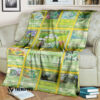 Anime Pokemon Bulbasaur Cards Version 2 Blanket