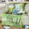 Anime Pokemon Bulbasaur Secret Wonders Quilt Blanket