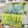Anime Pokemon Bulbasaur Shining Legends Custom Soft Blanket