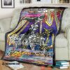 Anime Pokemon Card Arceus Hybrid Vmax Stain Glass Soft Blanket
