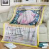 Anime Pokemon Chansey Custom Soft Blanket