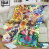 Anime Pokemon Characters Full Printing Blanket