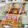 Anime Pokemon Charizard Cards Blanket