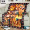 Anime Pokemon Charizard Poke Ball Blanket