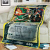 Anime Pokemon Charizard Star Gold Star Dragon Frontiers Custom Blanket 2