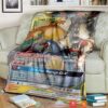 Anime Pokemon Charizard Tag Trio Soft Blanket