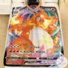 Anime Pokemon Charizard Vmax Darkness Ablaze Custom Blanket