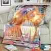Anime Pokemon Charizard Vmax Darkness Ablaze Soft Blanket
