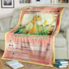 Anime Pokemon Charmander Full Print Soft Blanket