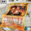 Anime Pokemon Charmeleon Soft Blanket