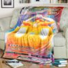 Anime Pokemon Cinderace Vmax Fusion Strike Soft Blanket