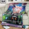 Anime Pokemon Clefable Gengar Custom Blanket