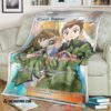 Anime Pokemon Coach Trainer Soft Blanket